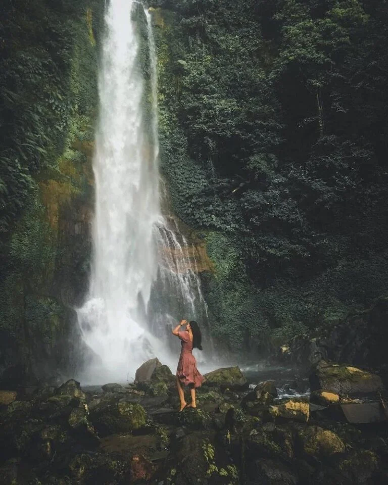 Discovering Gitgit Waterfall