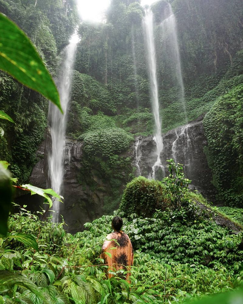 Sekumpul Waterfall bali rent car with driver best instagrammable spot in bali (2)