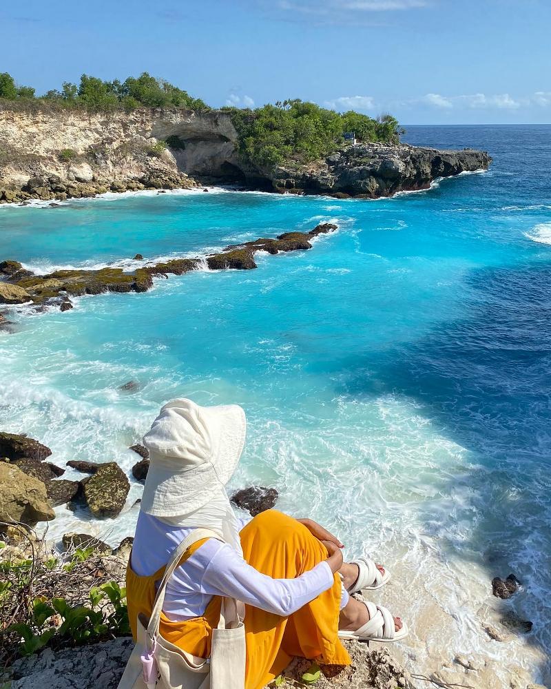 Blue Lagoon Nusa Ceningan bali-rent-car-with-driver-best-instagrammable-spot-in-bali (3)